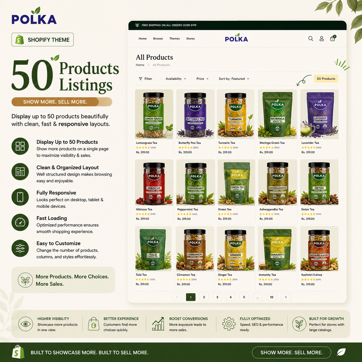 Listings (50 Products)