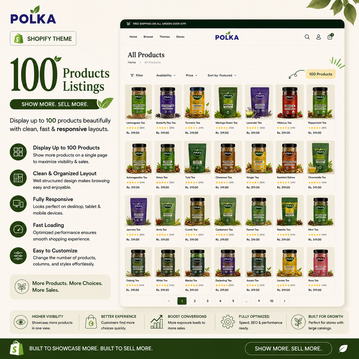 Listings (100 Products)