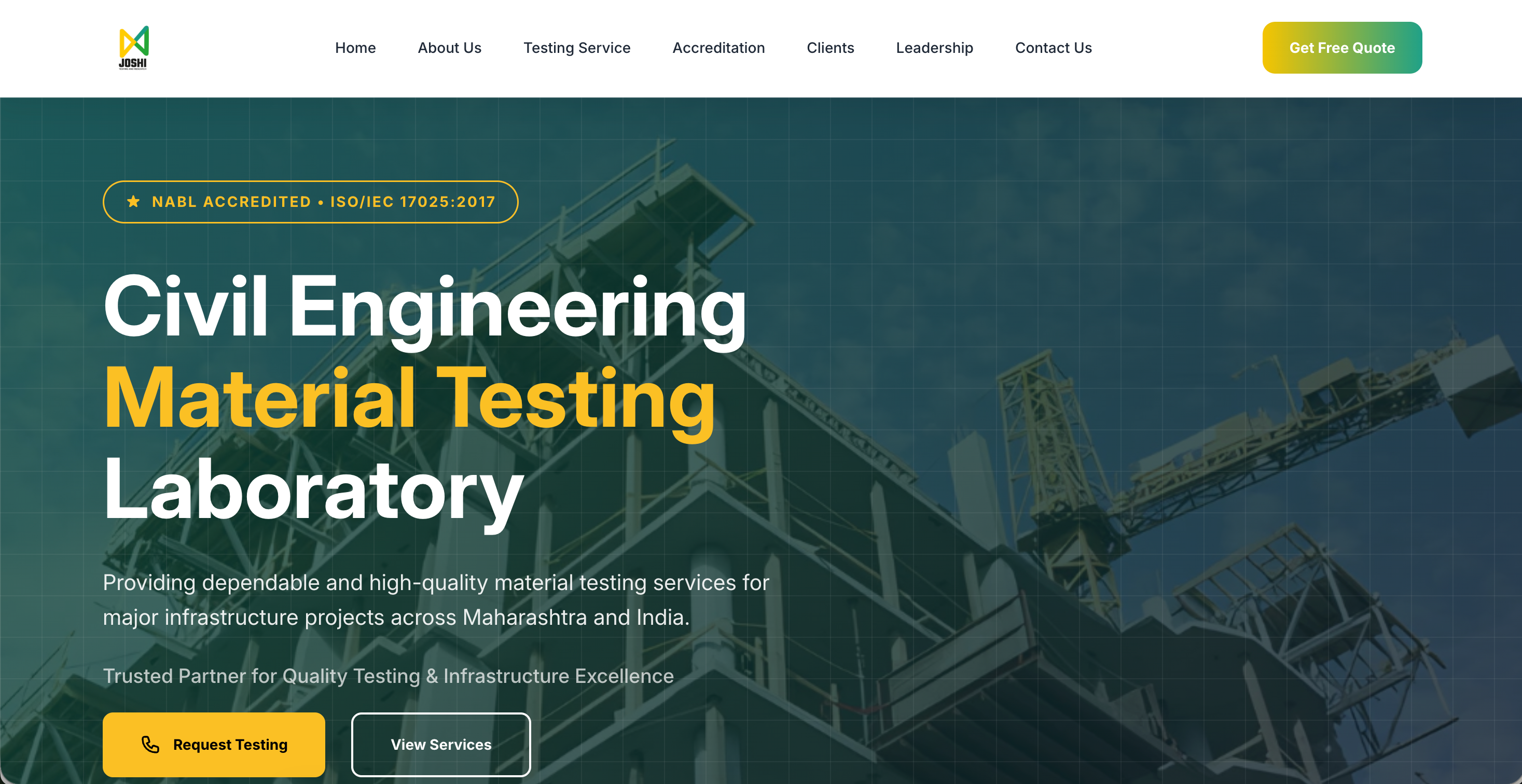 Joshi Testing and Research - On Going Project